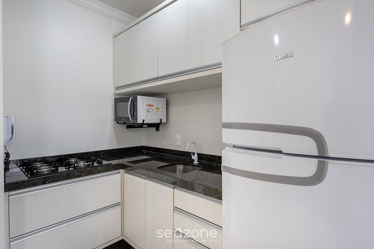 Apto 2Q c/ Churrasqueira a 600m da Praia RAG0406