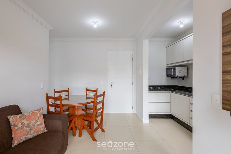 Apto 2Q c/ Churrasqueira a 600m da Praia RAG0406