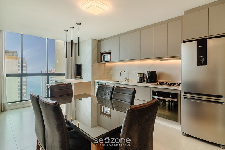 Depto 2H vista mar cerca playa RTS0903