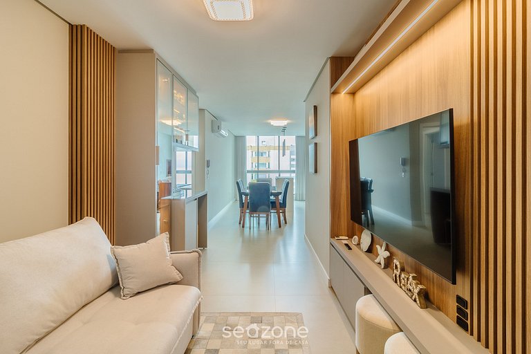 Apto 2Q com vista p/ o mar prox. da praia RTS0903