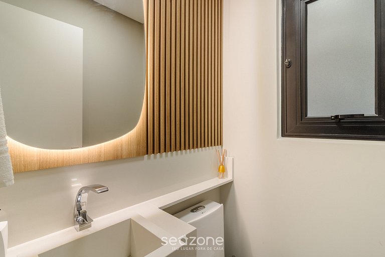 Depto 2H vista mar cerca playa RTS0903