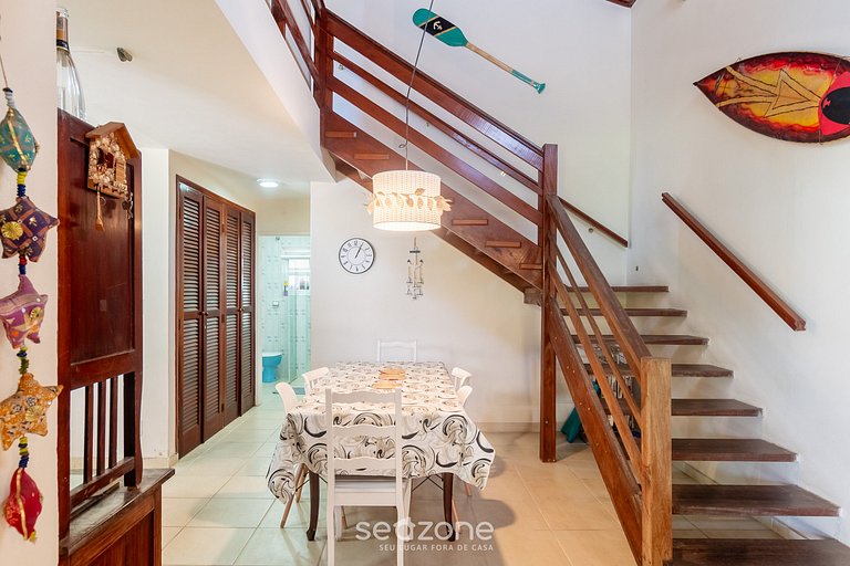 Casa c/ Churrasq. 350m da Praia RUL0035