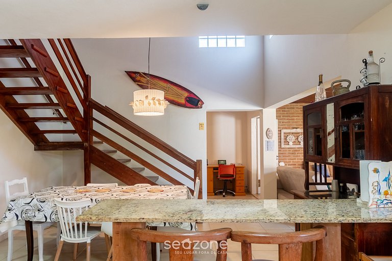 Casa c/ Churrasq. 350m da Praia RUL0035