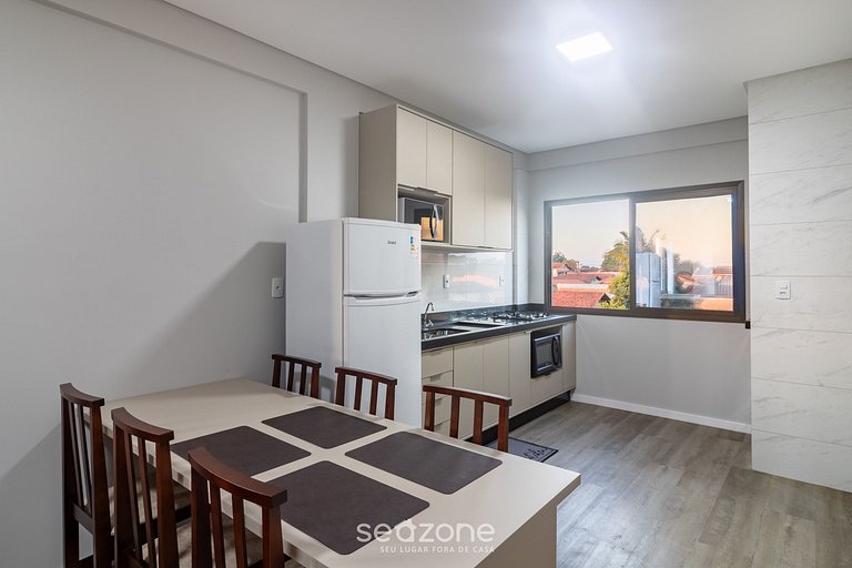 Apto 2Q c/ churrasq. próx da praia CTD0302