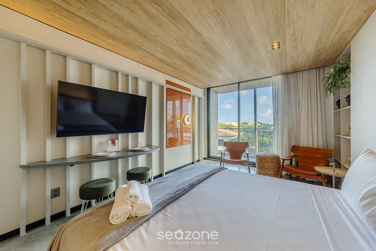 Estudio en Edificio c/ Piscina Frente Mar NWT0315