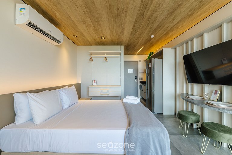 Estudio en Edificio c/ Piscina Frente Mar NWT0315