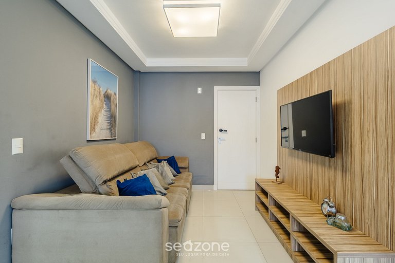 Apto 2Q Churrasq. Garagem 550m da Praia ZUC0703