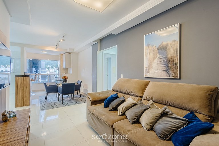 Apto 2Q Churrasq. Garagem 550m da Praia ZUC0703