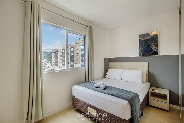 Apto 2Q Churrasq. Garagem 550m da Praia ZUC0703