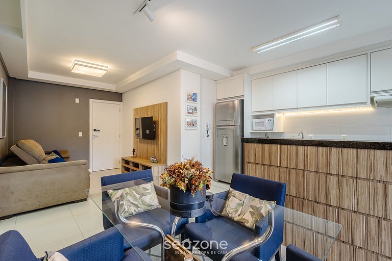 Apto 2Q Churrasq. Garagem 550m da Praia ZUC0703