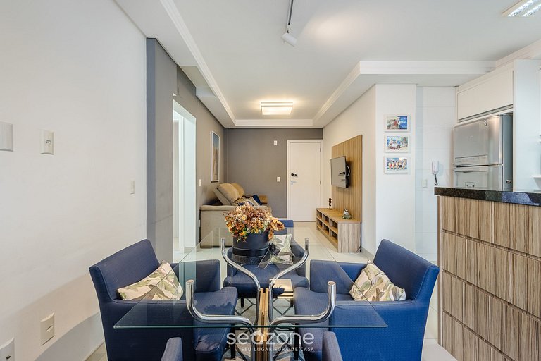 Apto 2Q Churrasq. Garagem 550m da Praia ZUC0703