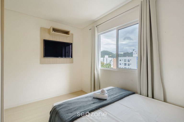 Apto 2Q Churrasq. Garagem 550m da Praia ZUC0703