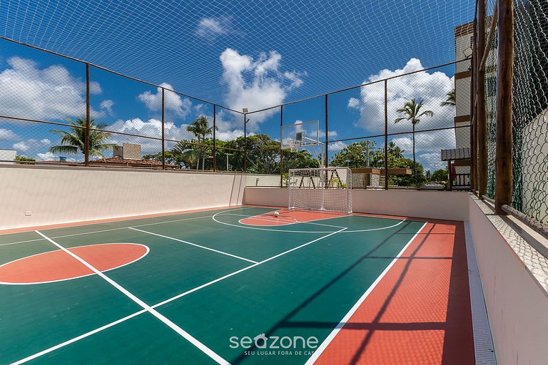 Apt en Cond. con piscina a pasos del mar PET0011