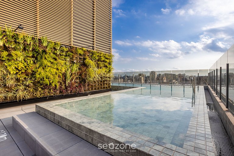 Estudio moderno con vista a la ciudad - DSG1301