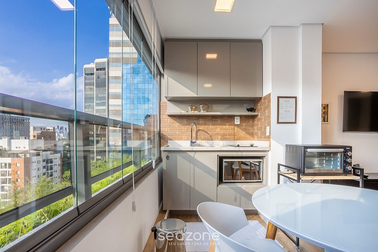 Estudio moderno con vista a la ciudad - DSG1301