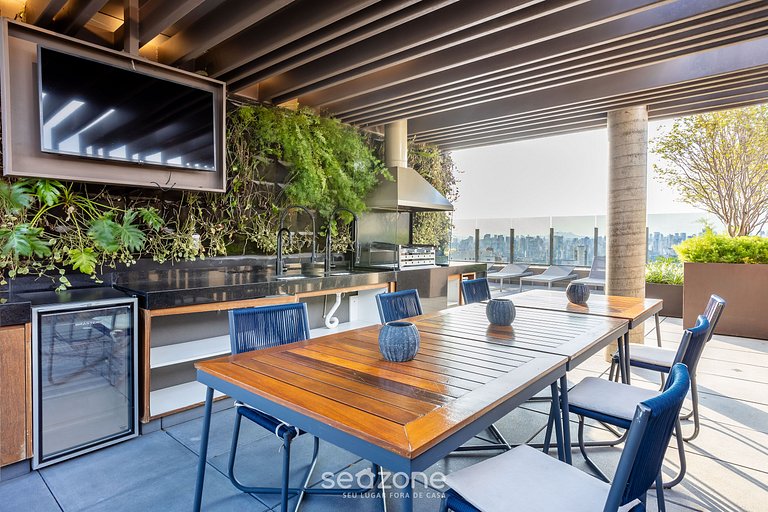 Studio moderno com vista para a cidade - DSG1301