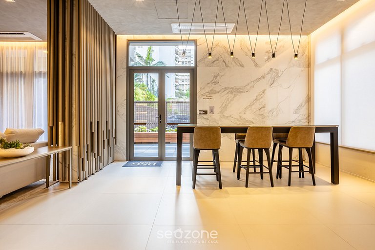 Studio moderno com vista para a cidade - DSG1301