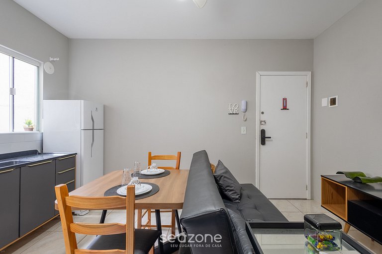 Apto completo y bien ubicado en Itajaí - CAR0107