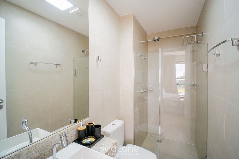 Apto frente al mar con terraza en Ondina - BCA1804