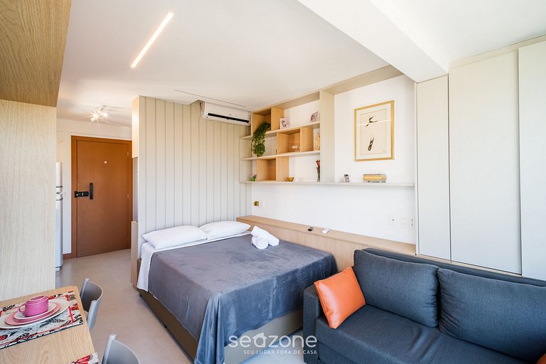 Apto c/ vista espectacular a 500m del Mar ZNB1304