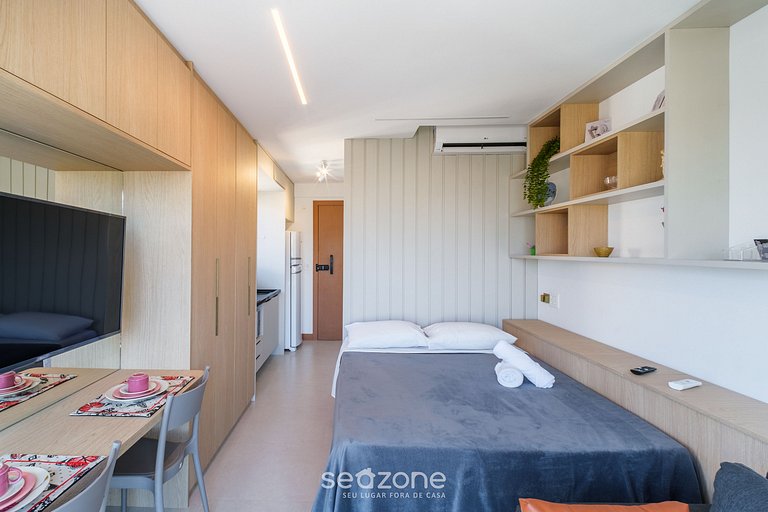 Studio c/ vista espetacular a 500m do Mar ZNB1304