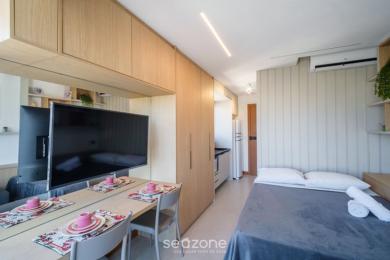 Studio c/ vista espetacular a 500m do Mar ZNB1304