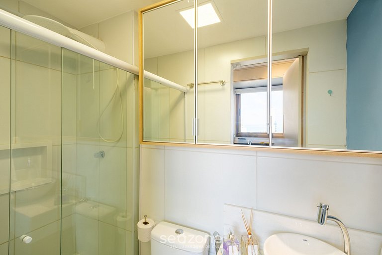 Apto c/ vista espectacular a 500m del Mar ZNB1304