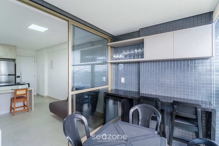 Apto frente al mar en Ondina, con balcón - BCA2004