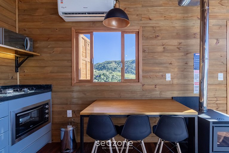 Chalé c/jacuzzi cerca de Florianópolis VST028