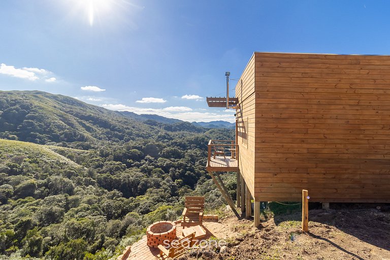 Chalé c/jacuzzi cerca de Florianópolis VST028