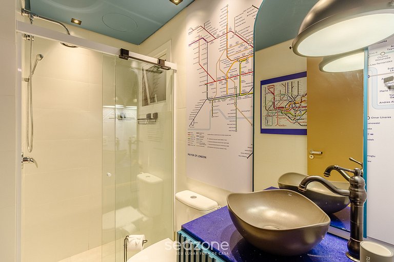 Apto aconchegante temático em Canela | DAL221