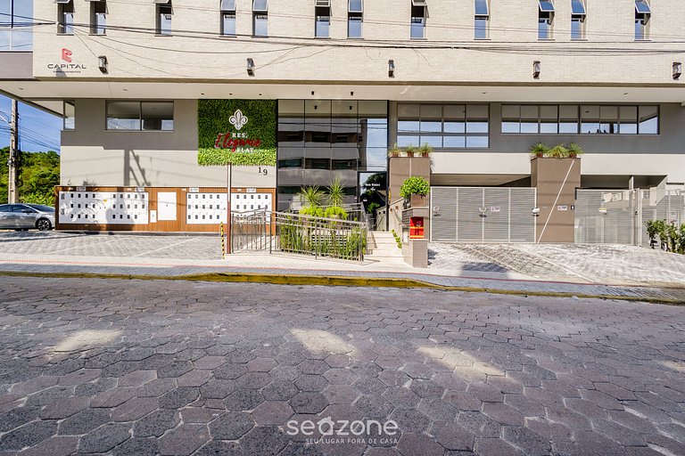 Apto c/ churrasq. privativa a 500m do Mar ELF0406