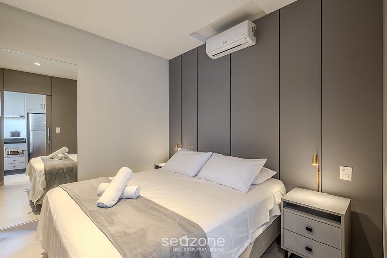 Estudio c/ piscina a 500m do Mar - ELF0304