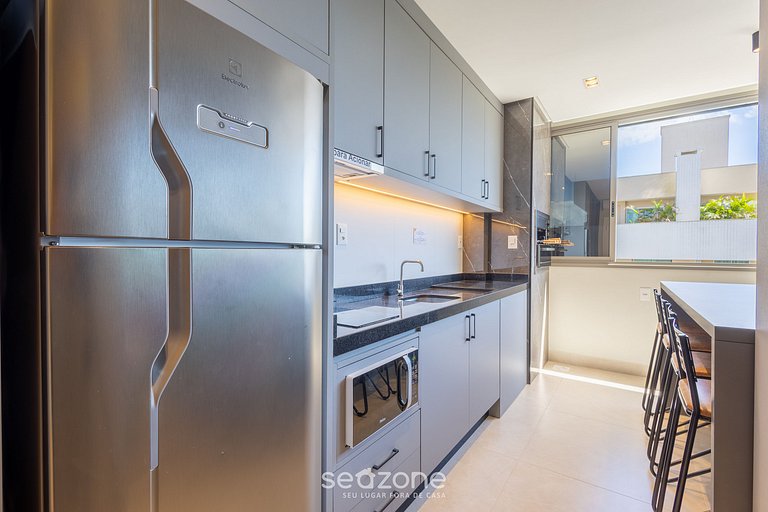 Estudio c/ piscina a 500m do Mar - ELF0304