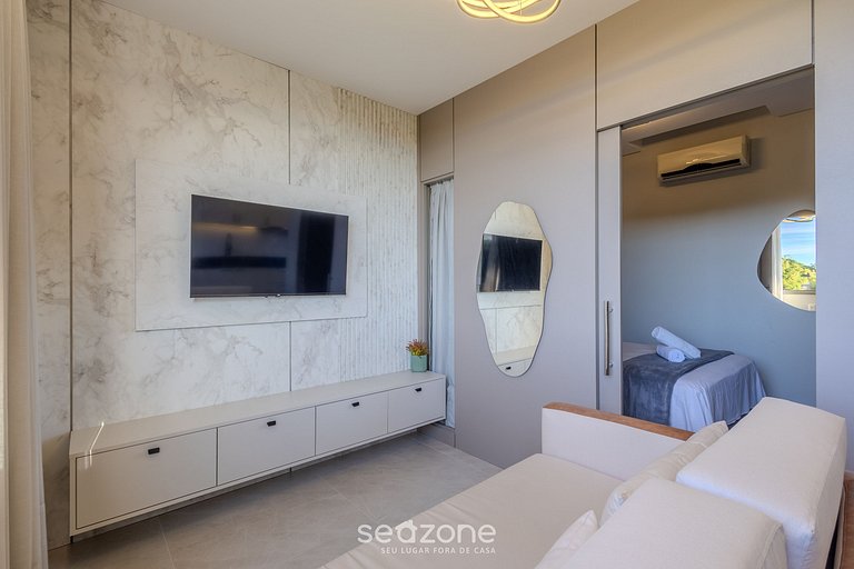 Apto moderno perto da Praia de Bombinhas ELF0407