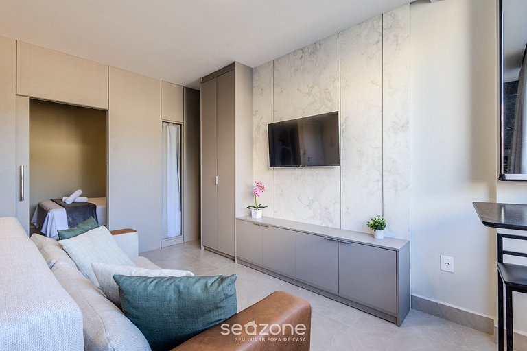 1H 500m de la playa c/ parrilla y piscinas ELF0411