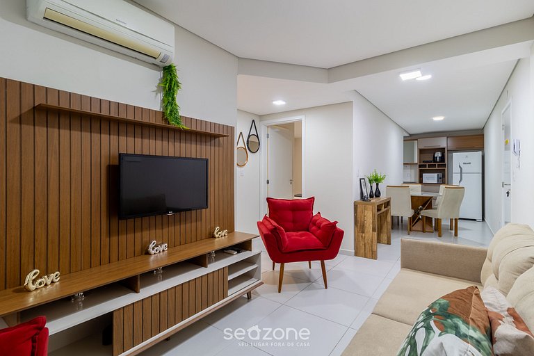 Apto a 650m da Praia dos Ingleses | ETD0101