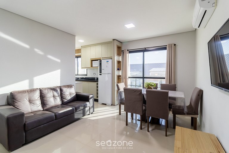 Apt c/ churrasqueira na Praia dos Ingleses PNJ0203