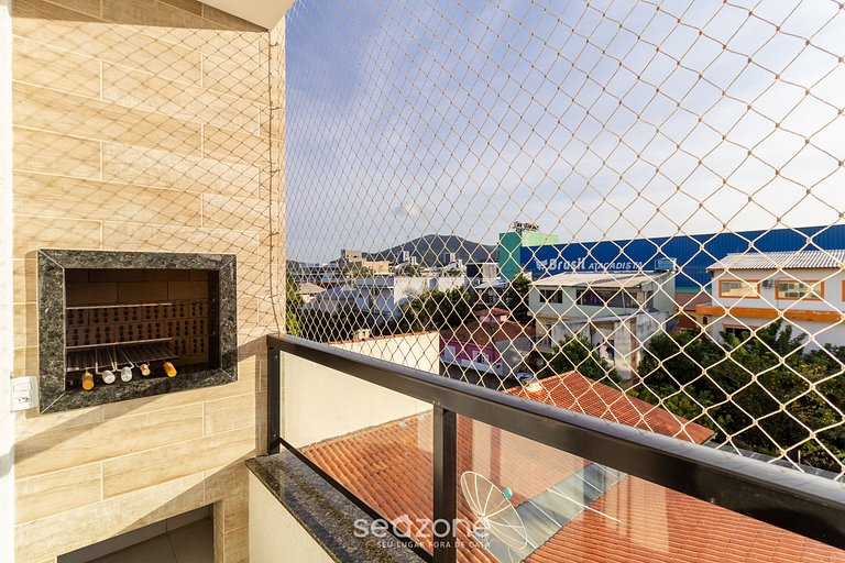 Apt c/ churrasqueira na Praia dos Ingleses PNJ0203