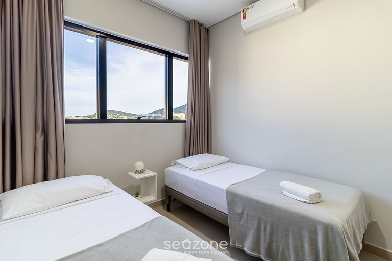 Apt c/ churrasqueira na Praia dos Ingleses PNJ0203