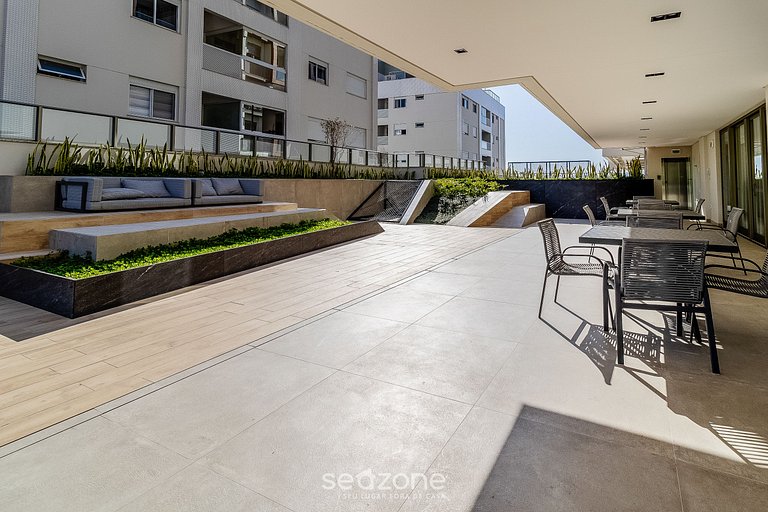 Estadia em prédio com piscina, academia e lazer - SSL