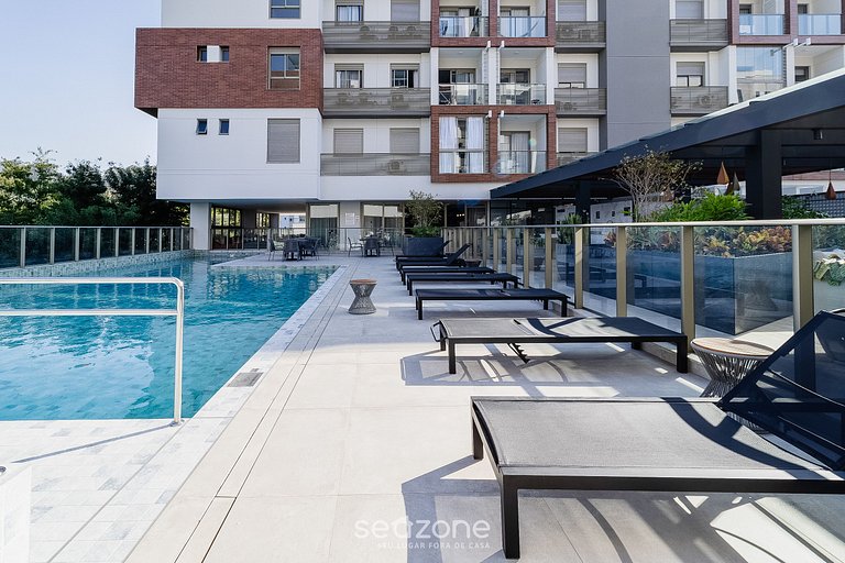Estadía en edificio con piscina, gimnasio y ocio - SSL