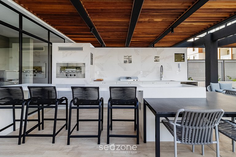 Estadia em prédio com piscina, academia e lazer - SSL