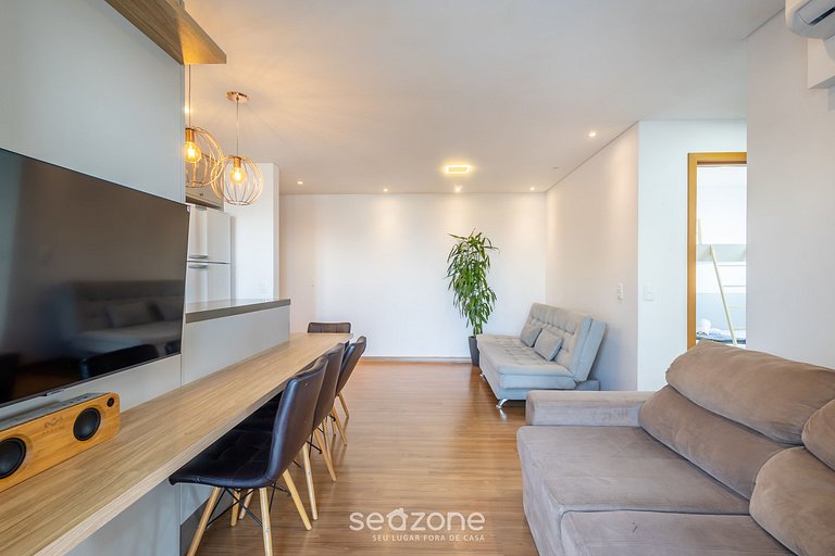 Apto c/ balcón frente al mar - VAC0601