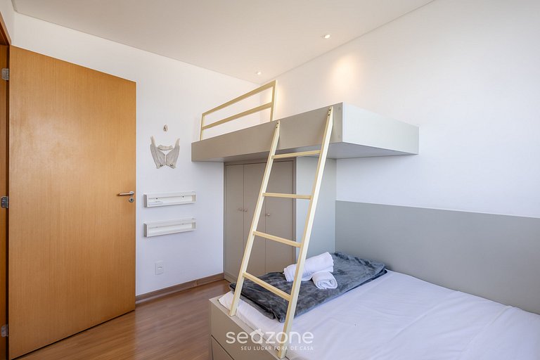 Apto c/ balcón frente al mar - VAC0601