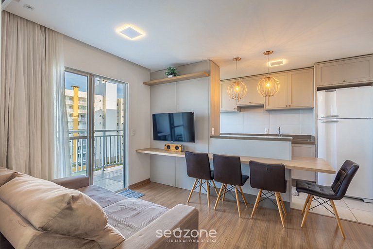 Apto c/ balcón frente al mar - VAC0601