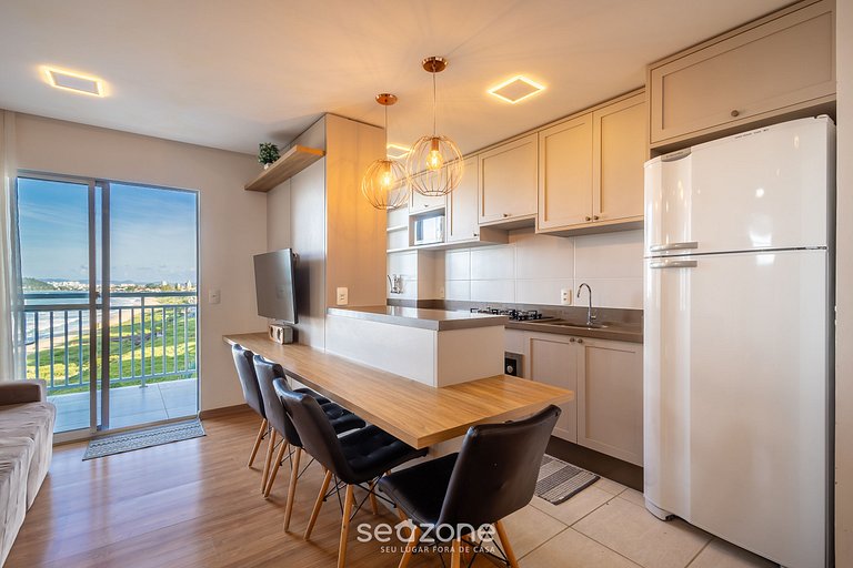 Apto c/ balcón frente al mar - VAC0601