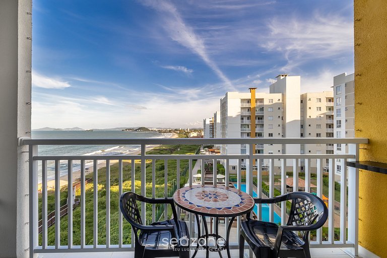 Apto c/ balcón frente al mar - VAC0601