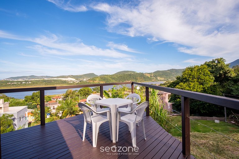 Casa c/ Vista Lagoa e Churrasqueira CTM0000