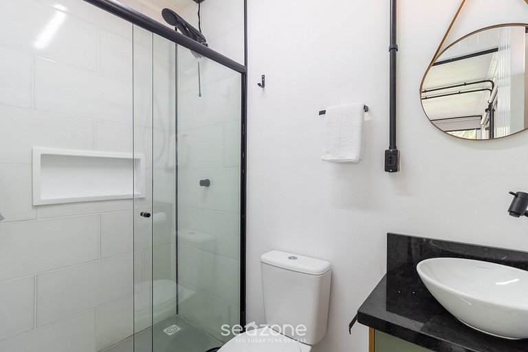 Studio en Floripa, 600m de la Lagoa - JAS0004